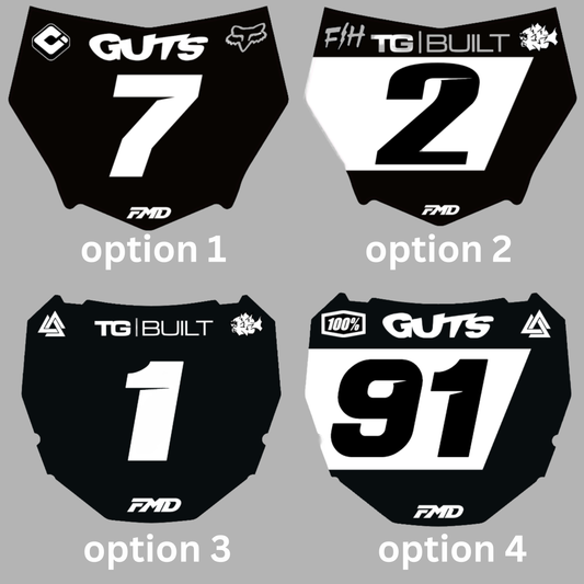 10 MINI PLATES STICKER